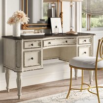 Farmhouse style shop makeup vanity